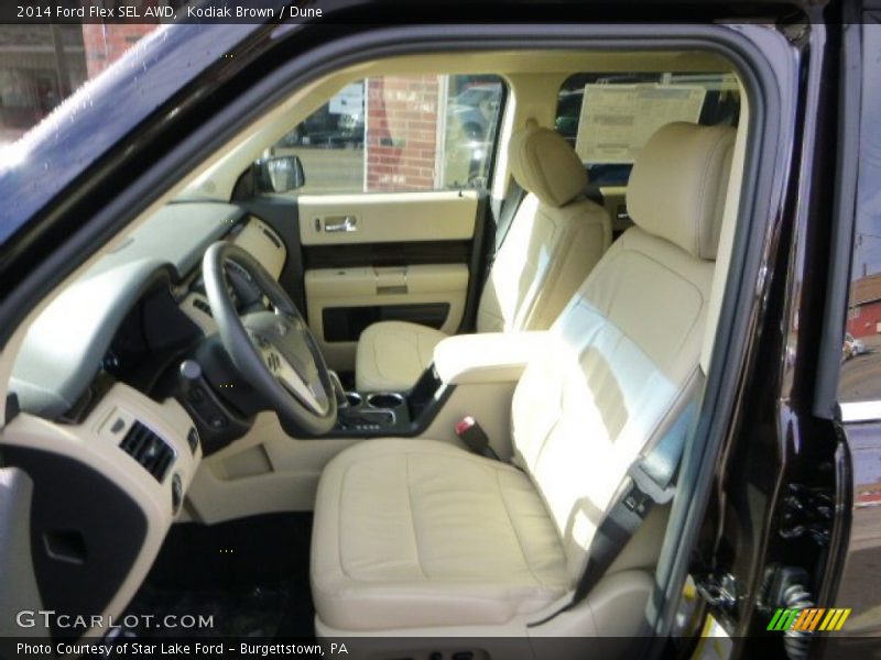 Front Seat of 2014 Flex SEL AWD