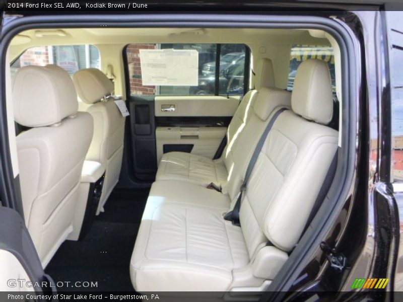 Rear Seat of 2014 Flex SEL AWD
