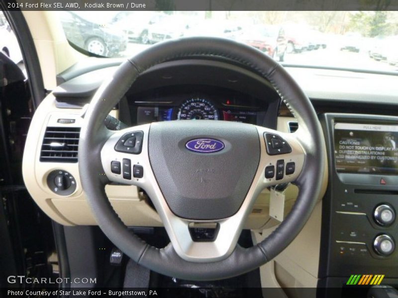 Kodiak Brown / Dune 2014 Ford Flex SEL AWD