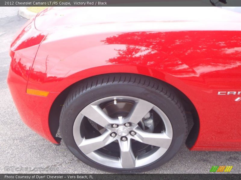 Victory Red / Black 2012 Chevrolet Camaro LT/RS Coupe