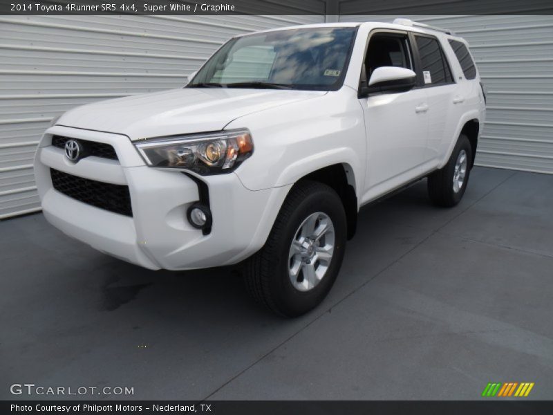 Super White / Graphite 2014 Toyota 4Runner SR5 4x4