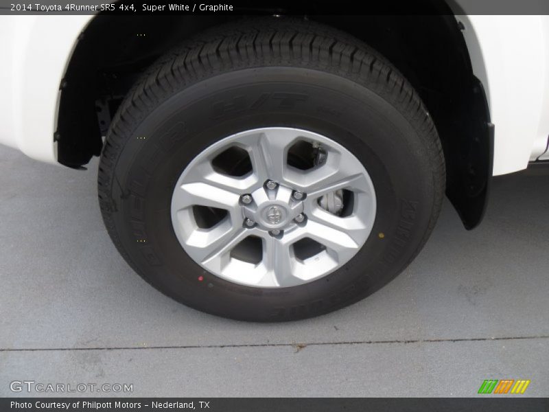 Super White / Graphite 2014 Toyota 4Runner SR5 4x4