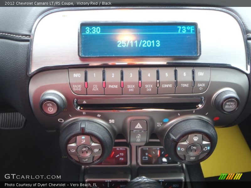 Victory Red / Black 2012 Chevrolet Camaro LT/RS Coupe