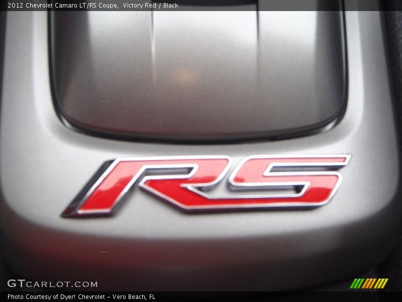 Victory Red / Black 2012 Chevrolet Camaro LT/RS Coupe