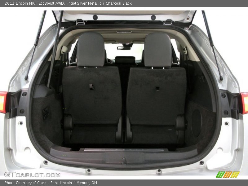 Ingot Silver Metallic / Charcoal Black 2012 Lincoln MKT EcoBoost AWD