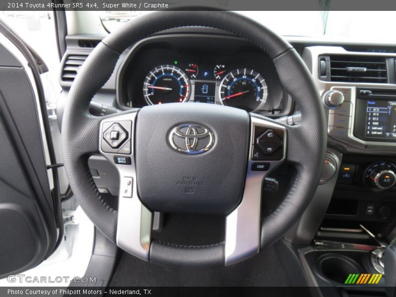 Super White / Graphite 2014 Toyota 4Runner SR5 4x4
