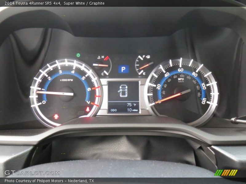 Super White / Graphite 2014 Toyota 4Runner SR5 4x4