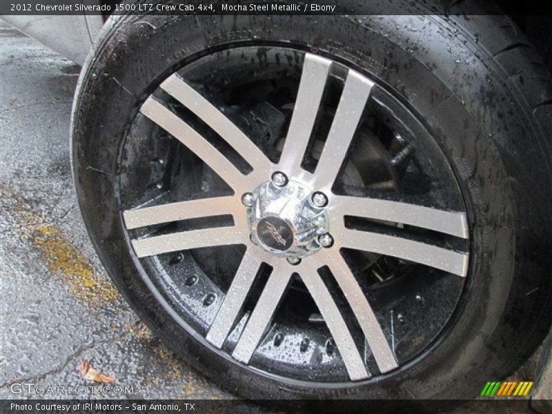 Custom Wheels of 2012 Silverado 1500 LTZ Crew Cab 4x4