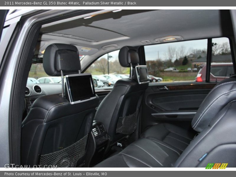 Palladium Silver Metallic / Black 2011 Mercedes-Benz GL 350 Blutec 4Matic