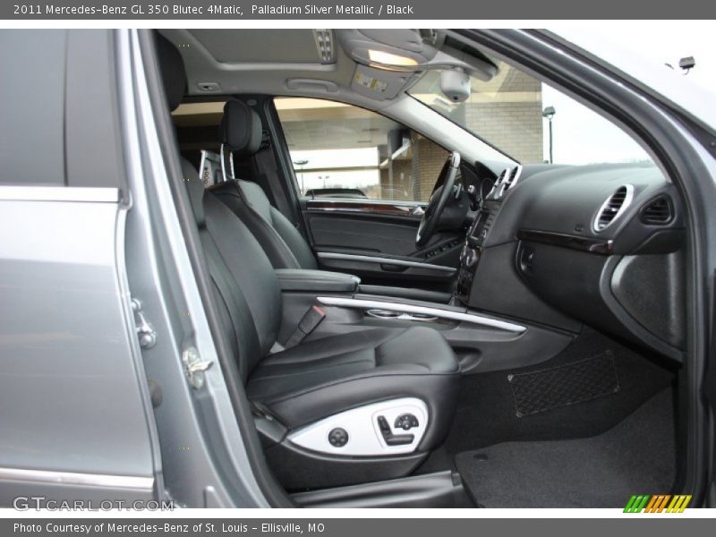 Palladium Silver Metallic / Black 2011 Mercedes-Benz GL 350 Blutec 4Matic