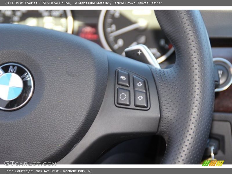 Le Mans Blue Metallic / Saddle Brown Dakota Leather 2011 BMW 3 Series 335i xDrive Coupe