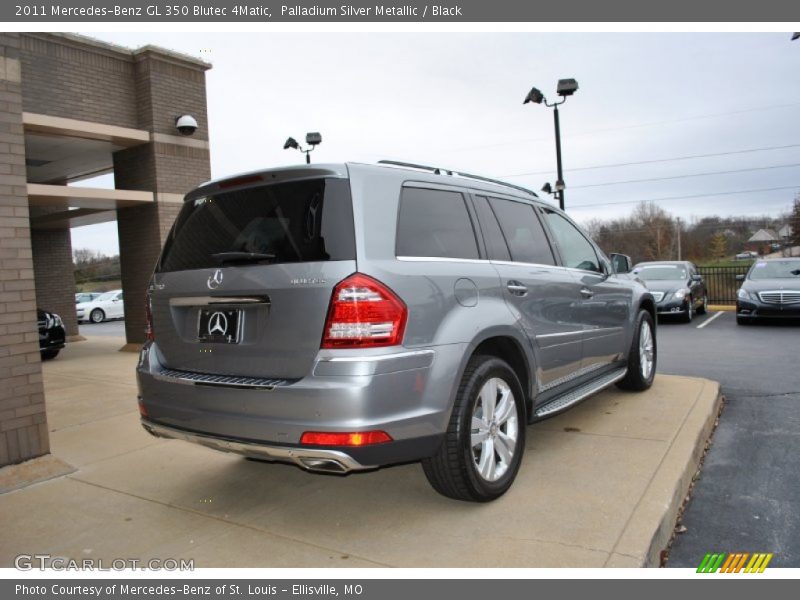 Palladium Silver Metallic / Black 2011 Mercedes-Benz GL 350 Blutec 4Matic