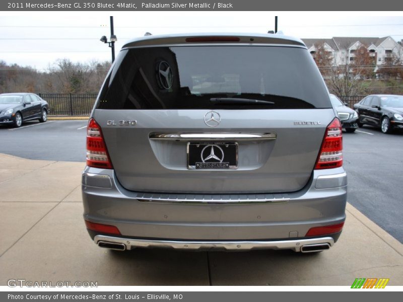 Palladium Silver Metallic / Black 2011 Mercedes-Benz GL 350 Blutec 4Matic