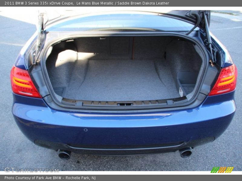 Le Mans Blue Metallic / Saddle Brown Dakota Leather 2011 BMW 3 Series 335i xDrive Coupe