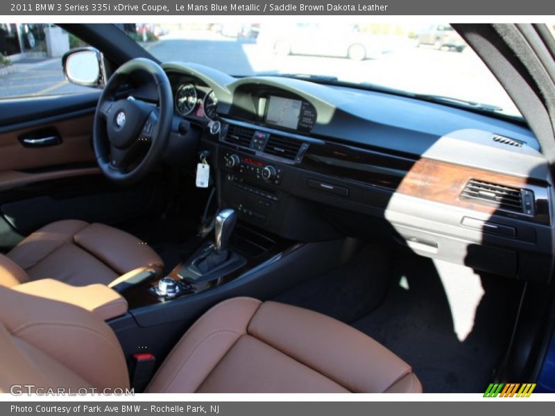 Le Mans Blue Metallic / Saddle Brown Dakota Leather 2011 BMW 3 Series 335i xDrive Coupe