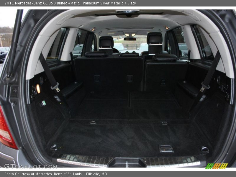 Palladium Silver Metallic / Black 2011 Mercedes-Benz GL 350 Blutec 4Matic