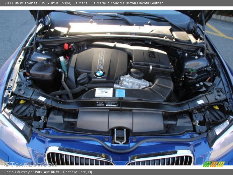 Le Mans Blue Metallic / Saddle Brown Dakota Leather 2011 BMW 3 Series 335i xDrive Coupe