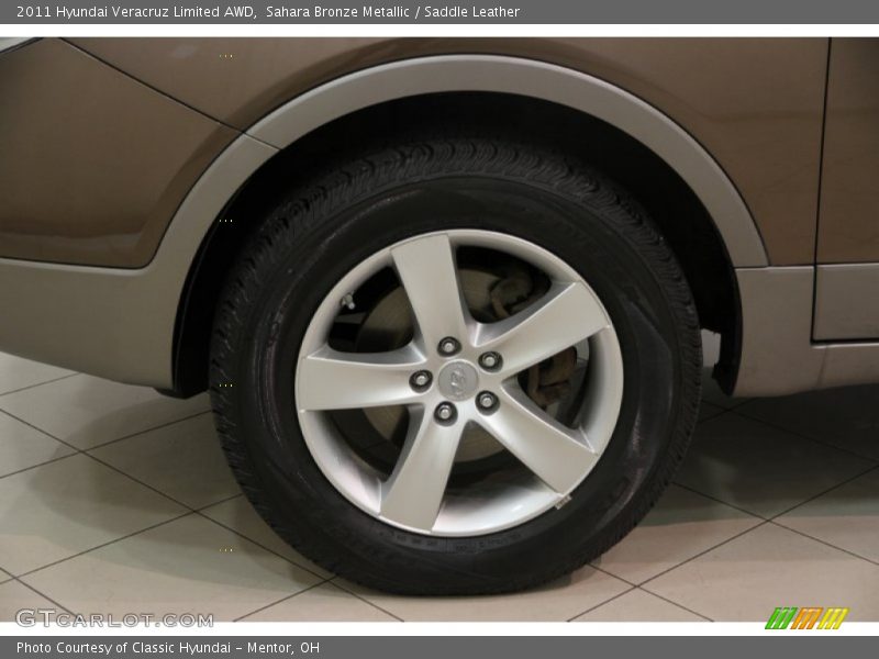 Sahara Bronze Metallic / Saddle Leather 2011 Hyundai Veracruz Limited AWD