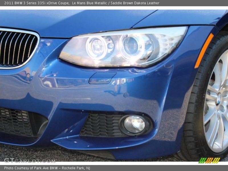 Le Mans Blue Metallic / Saddle Brown Dakota Leather 2011 BMW 3 Series 335i xDrive Coupe
