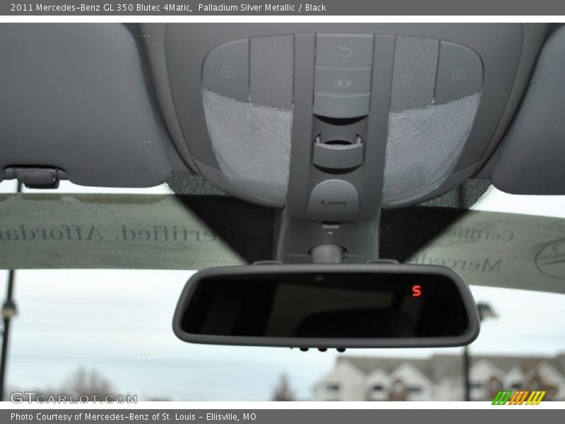 Palladium Silver Metallic / Black 2011 Mercedes-Benz GL 350 Blutec 4Matic
