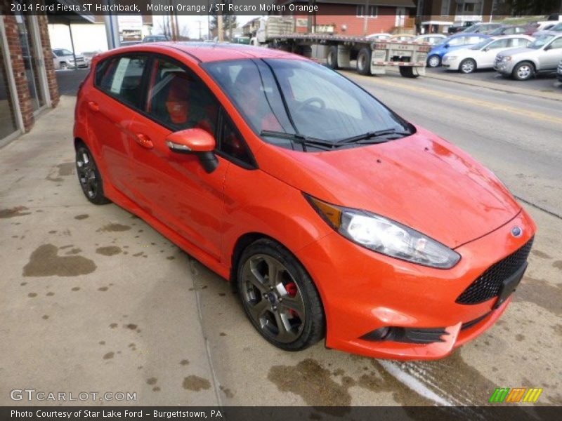 Front 3/4 View of 2014 Fiesta ST Hatchback