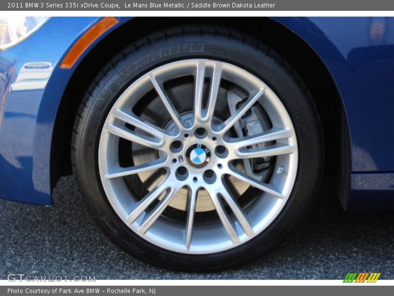 Le Mans Blue Metallic / Saddle Brown Dakota Leather 2011 BMW 3 Series 335i xDrive Coupe