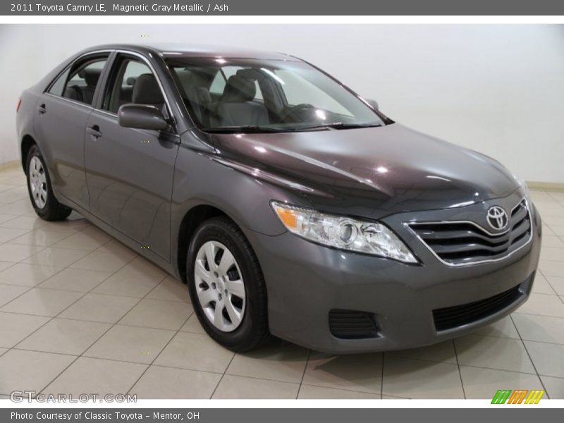 Magnetic Gray Metallic / Ash 2011 Toyota Camry LE