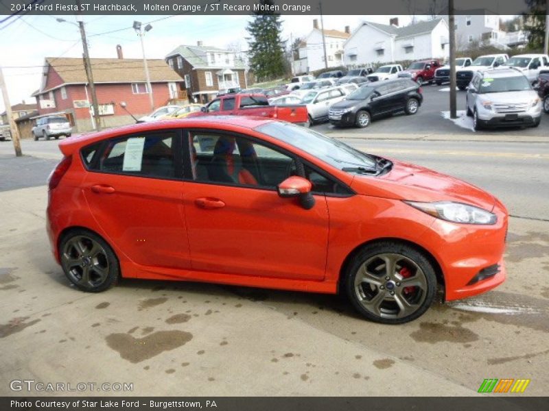  2014 Fiesta ST Hatchback Molten Orange