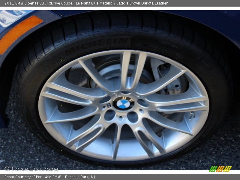 Le Mans Blue Metallic / Saddle Brown Dakota Leather 2011 BMW 3 Series 335i xDrive Coupe