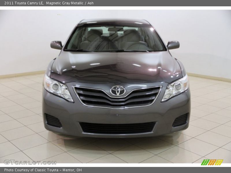Magnetic Gray Metallic / Ash 2011 Toyota Camry LE