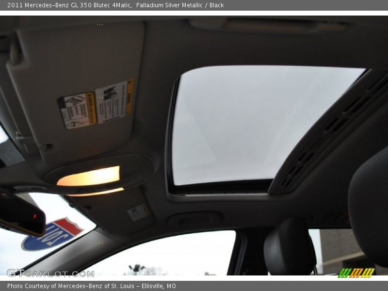 Palladium Silver Metallic / Black 2011 Mercedes-Benz GL 350 Blutec 4Matic