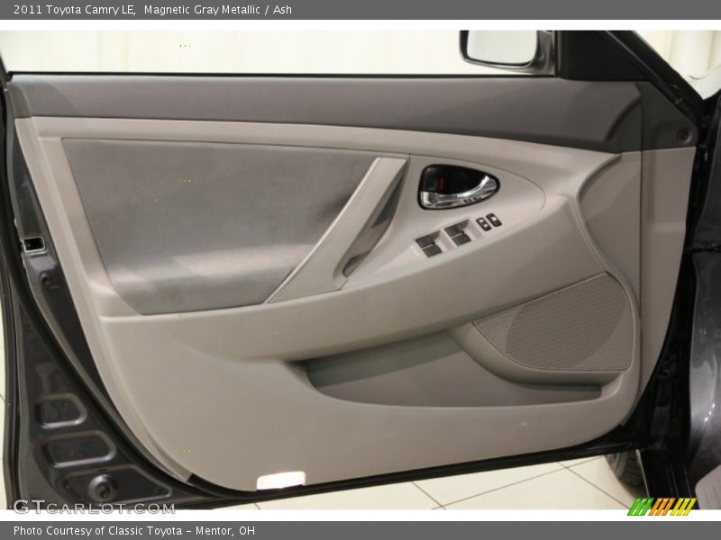 Magnetic Gray Metallic / Ash 2011 Toyota Camry LE