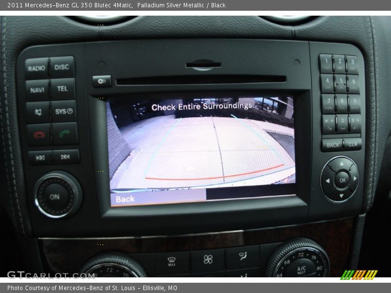 Palladium Silver Metallic / Black 2011 Mercedes-Benz GL 350 Blutec 4Matic
