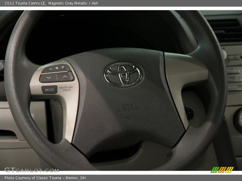 Magnetic Gray Metallic / Ash 2011 Toyota Camry LE