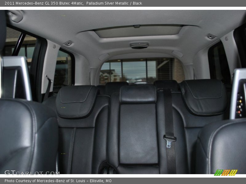 Palladium Silver Metallic / Black 2011 Mercedes-Benz GL 350 Blutec 4Matic