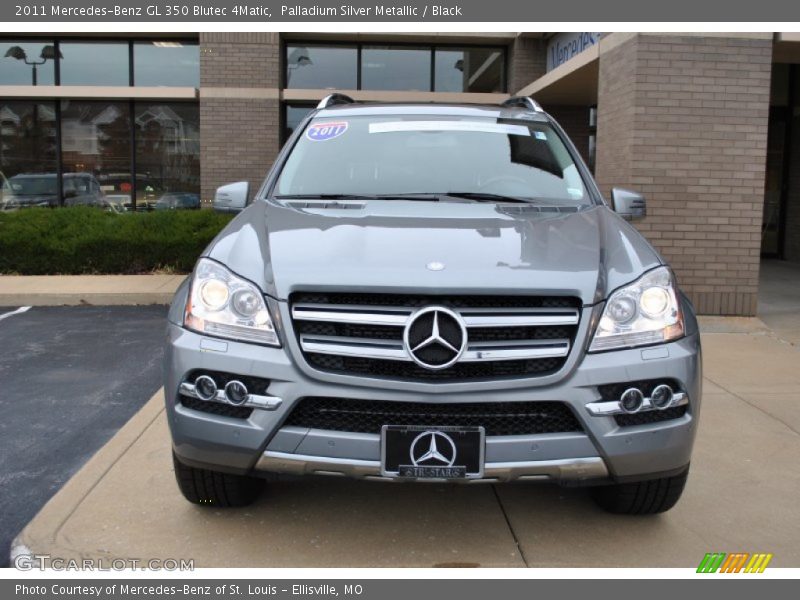 Palladium Silver Metallic / Black 2011 Mercedes-Benz GL 350 Blutec 4Matic