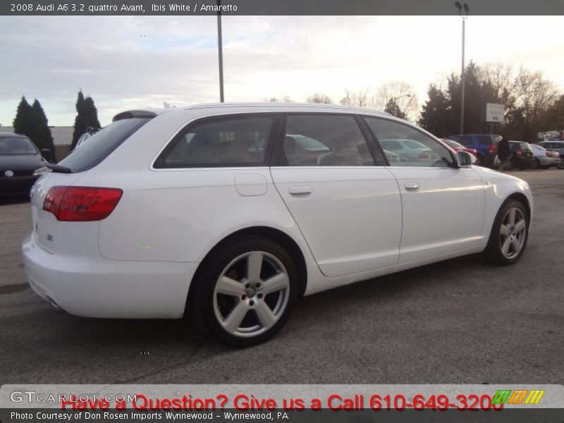 Ibis White / Amaretto 2008 Audi A6 3.2 quattro Avant