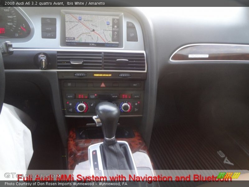 Ibis White / Amaretto 2008 Audi A6 3.2 quattro Avant
