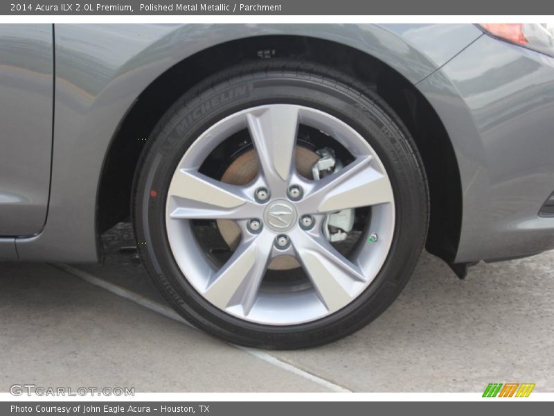 Polished Metal Metallic / Parchment 2014 Acura ILX 2.0L Premium
