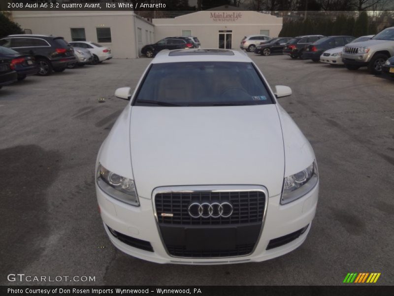 Ibis White / Amaretto 2008 Audi A6 3.2 quattro Avant