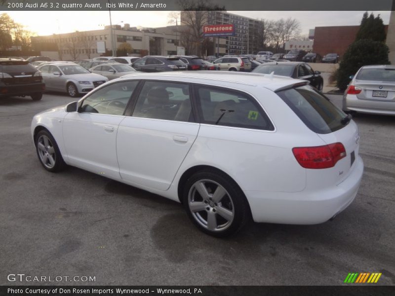 Ibis White / Amaretto 2008 Audi A6 3.2 quattro Avant