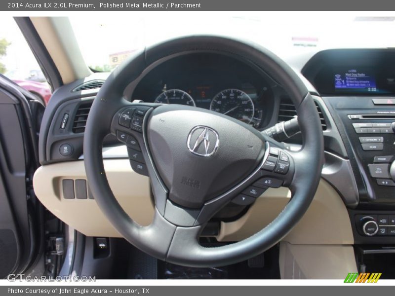 Polished Metal Metallic / Parchment 2014 Acura ILX 2.0L Premium