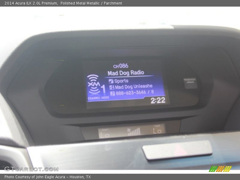 Polished Metal Metallic / Parchment 2014 Acura ILX 2.0L Premium