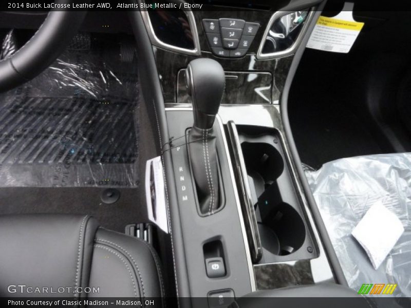 Atlantis Blue Metallic / Ebony 2014 Buick LaCrosse Leather AWD