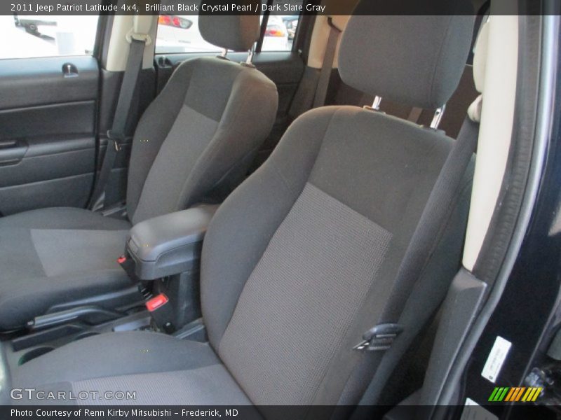 Brilliant Black Crystal Pearl / Dark Slate Gray 2011 Jeep Patriot Latitude 4x4