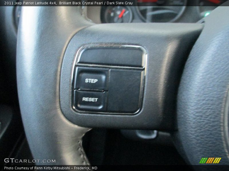 Brilliant Black Crystal Pearl / Dark Slate Gray 2011 Jeep Patriot Latitude 4x4