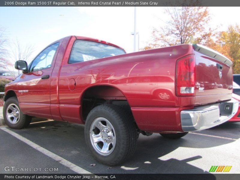 Inferno Red Crystal Pearl / Medium Slate Gray 2006 Dodge Ram 1500 ST Regular Cab