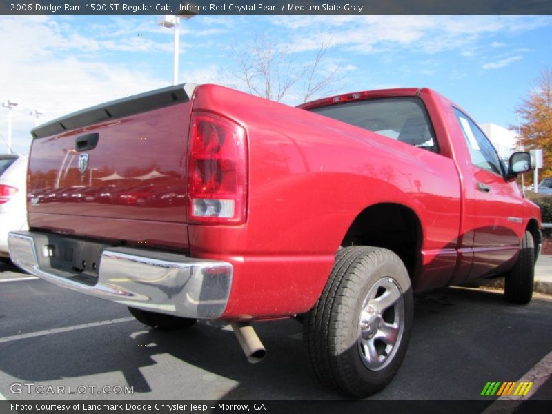 Inferno Red Crystal Pearl / Medium Slate Gray 2006 Dodge Ram 1500 ST Regular Cab