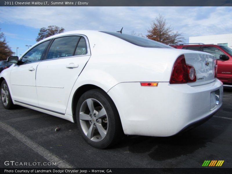 Summit White / Ebony 2011 Chevrolet Malibu LT