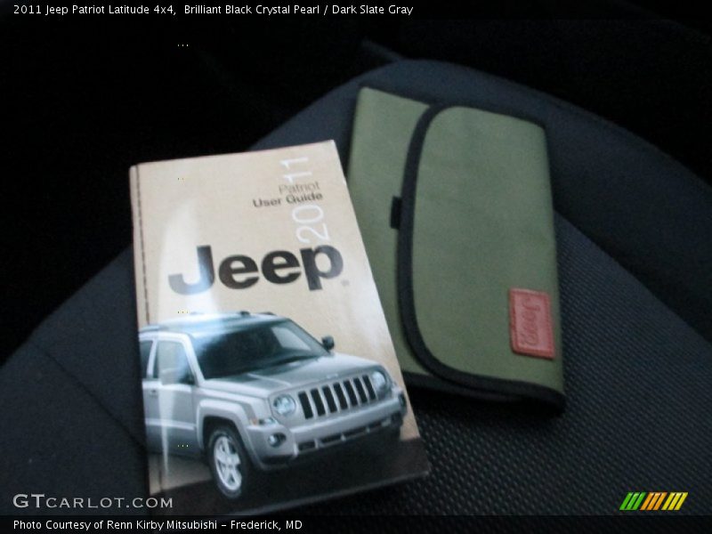 Brilliant Black Crystal Pearl / Dark Slate Gray 2011 Jeep Patriot Latitude 4x4
